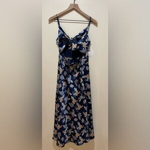Petal & Pup Navy Floral Maxi Dress